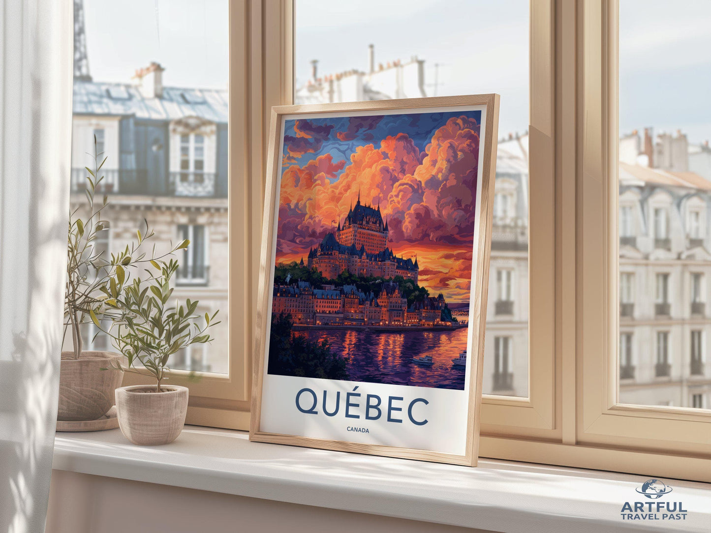 Quebec Poster - Canada Wall Art