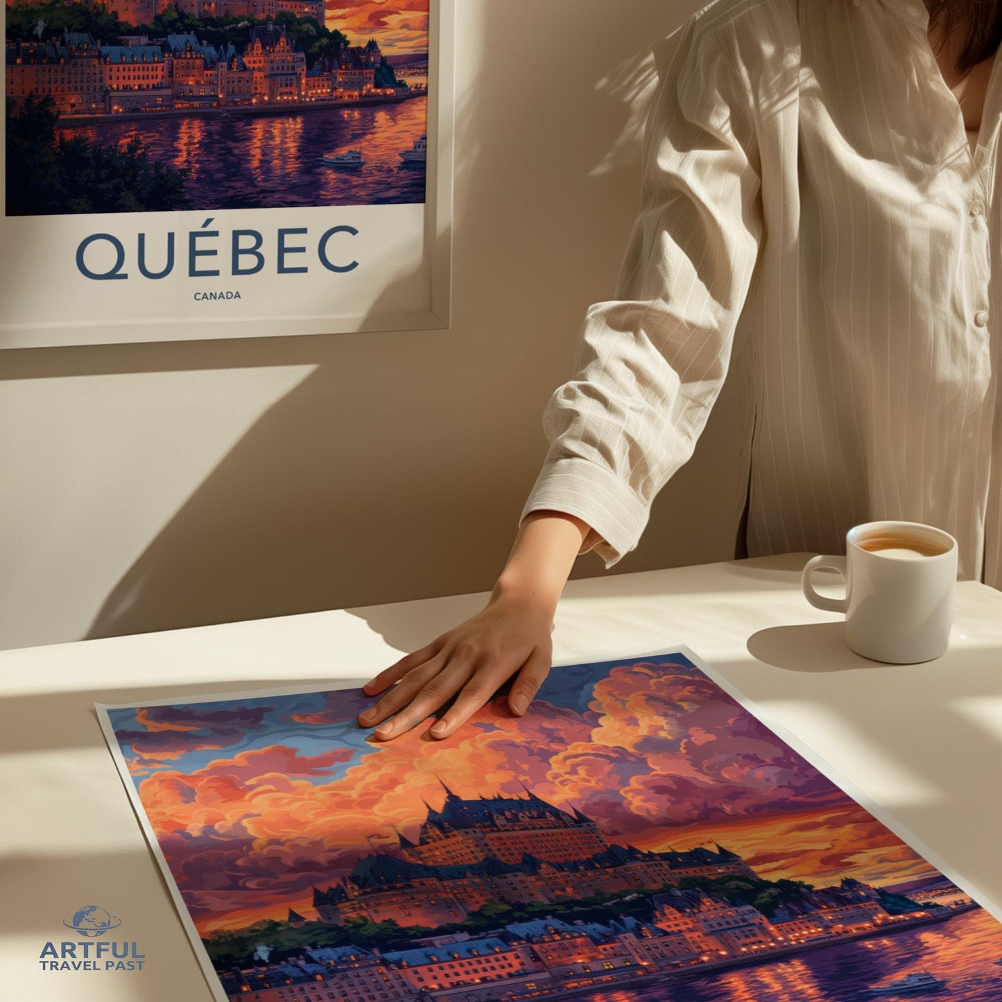 Quebec Poster - Canada Wall Art