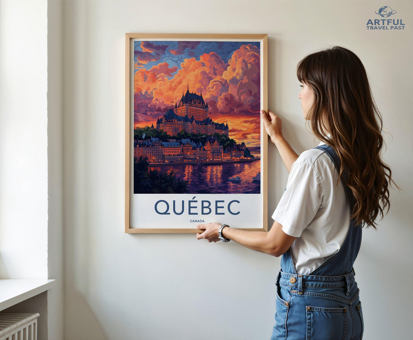Quebec Poster - Canada Wall Art