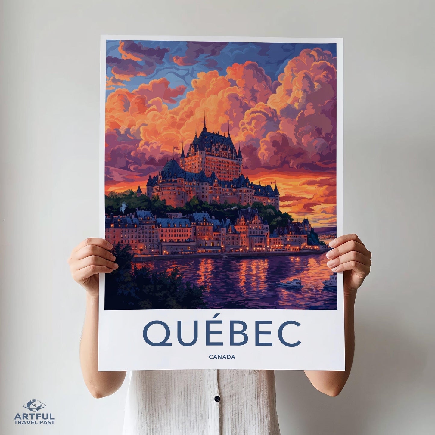 Quebec Poster - Canada Wall Art