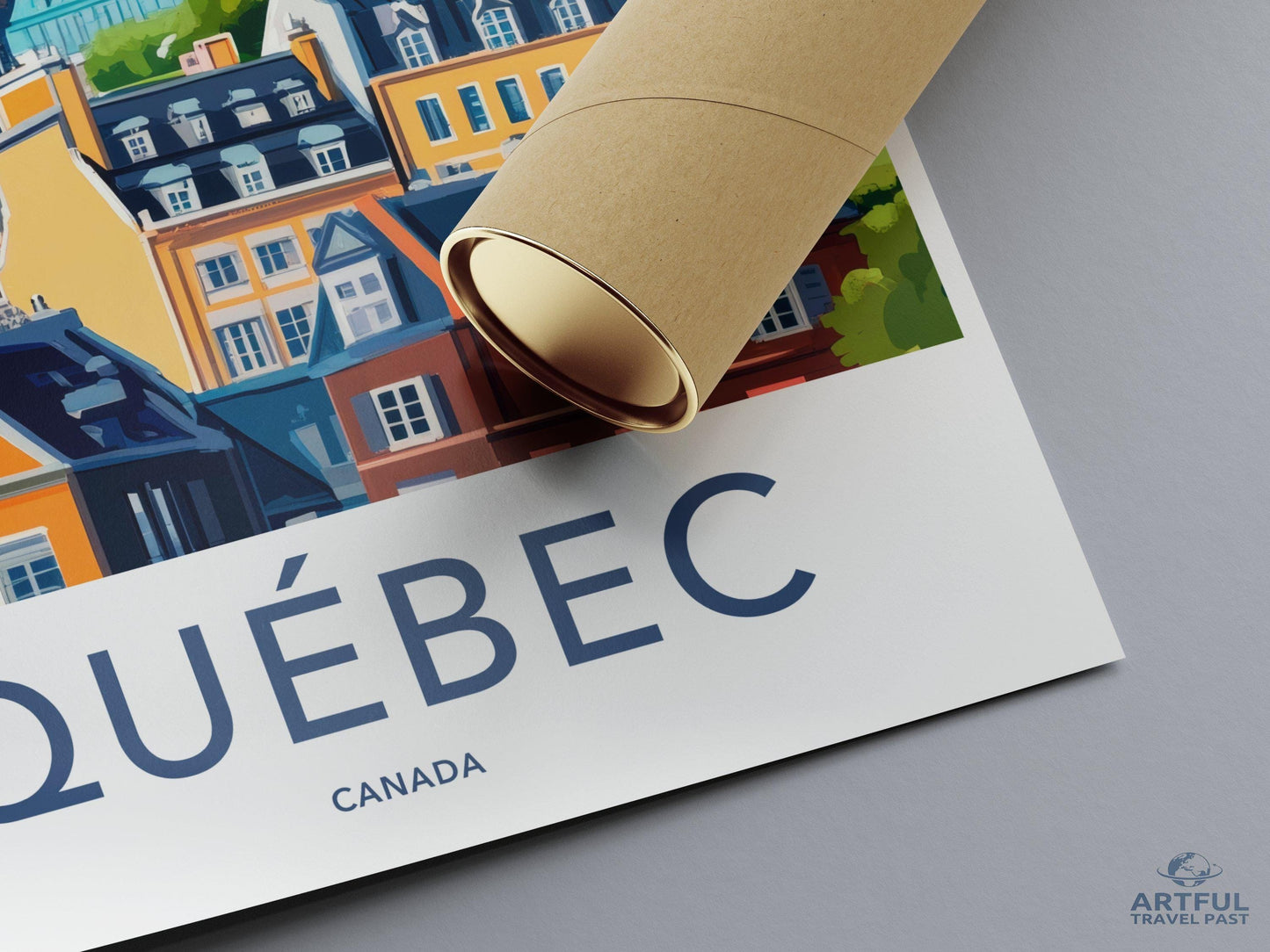 Quebec Poster - Canada Wall Art