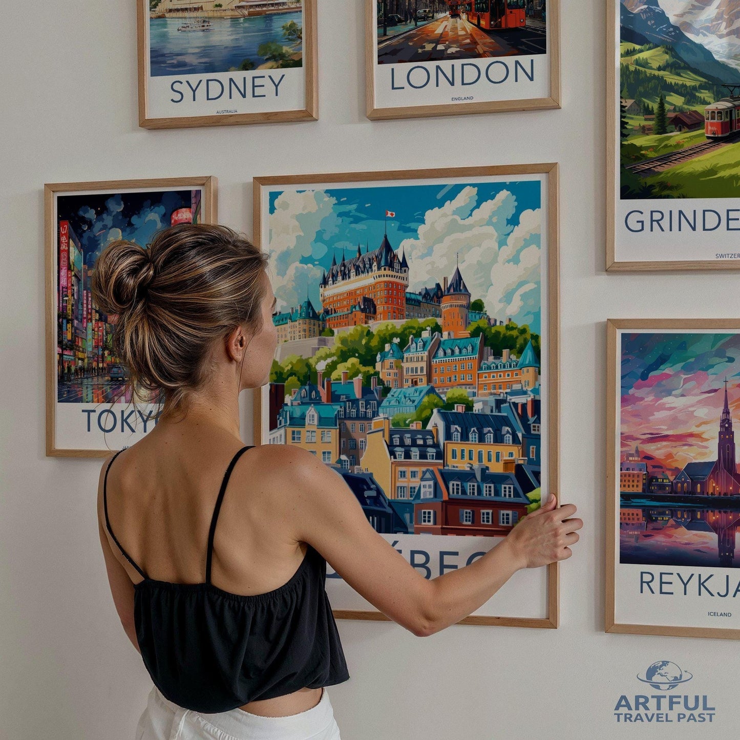 Quebec Poster - Canada Wall Art