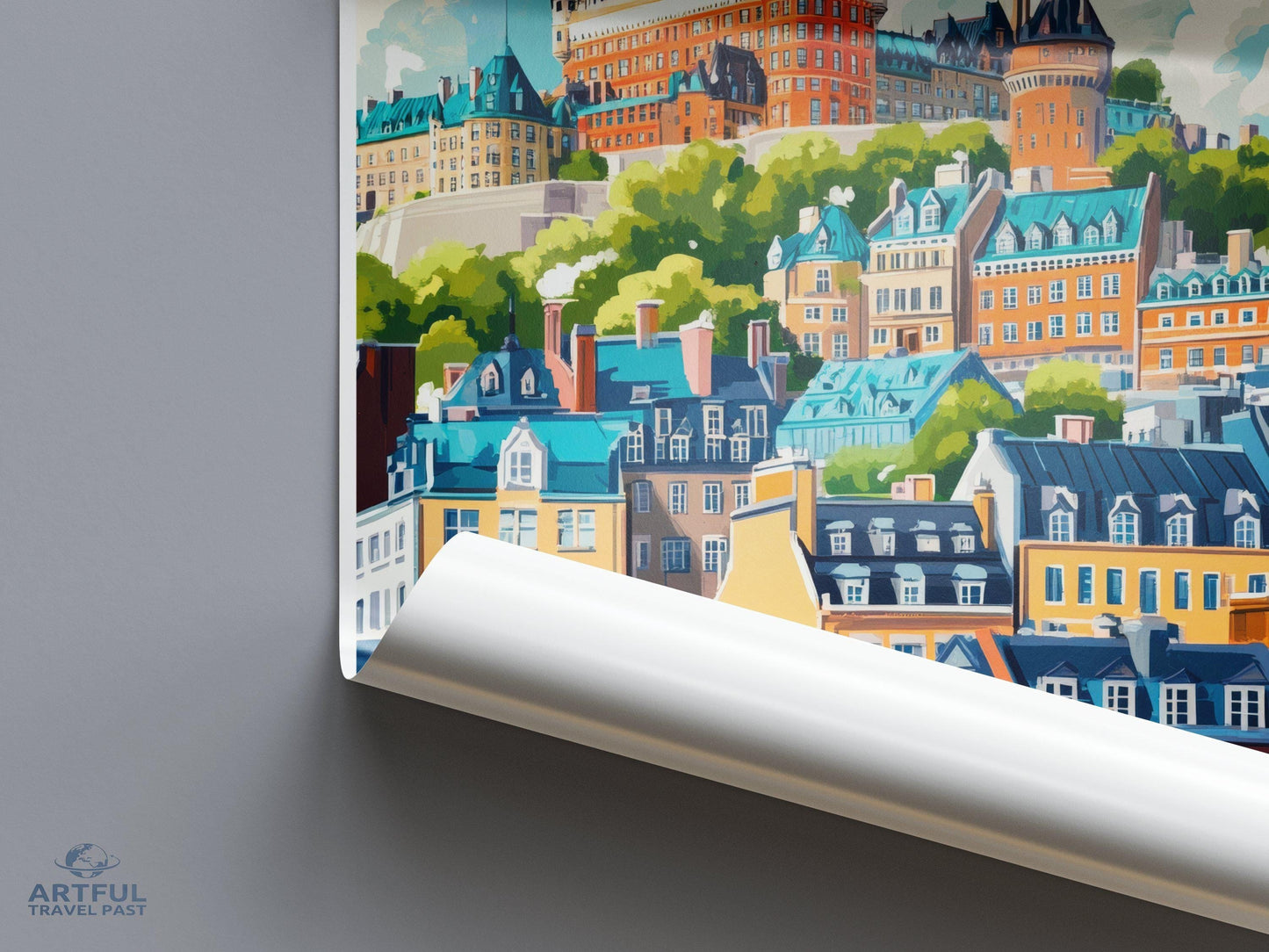 Quebec Poster - Canada Wall Art