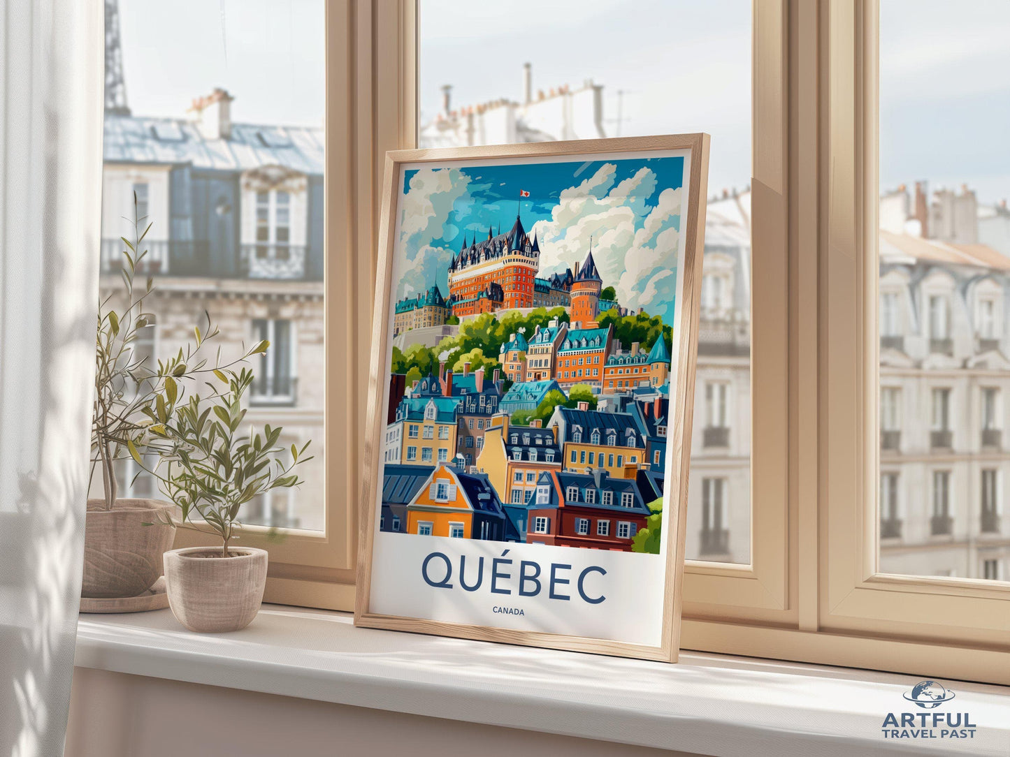 Quebec Poster - Canada Wall Art