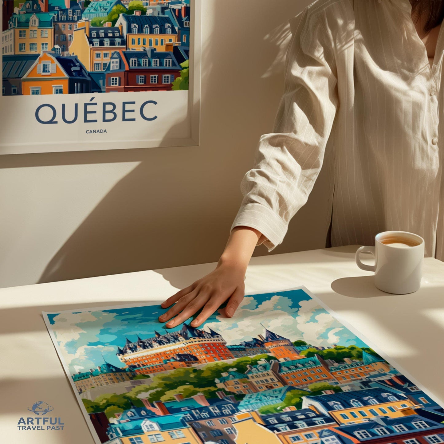Quebec Poster - Canada Wall Art