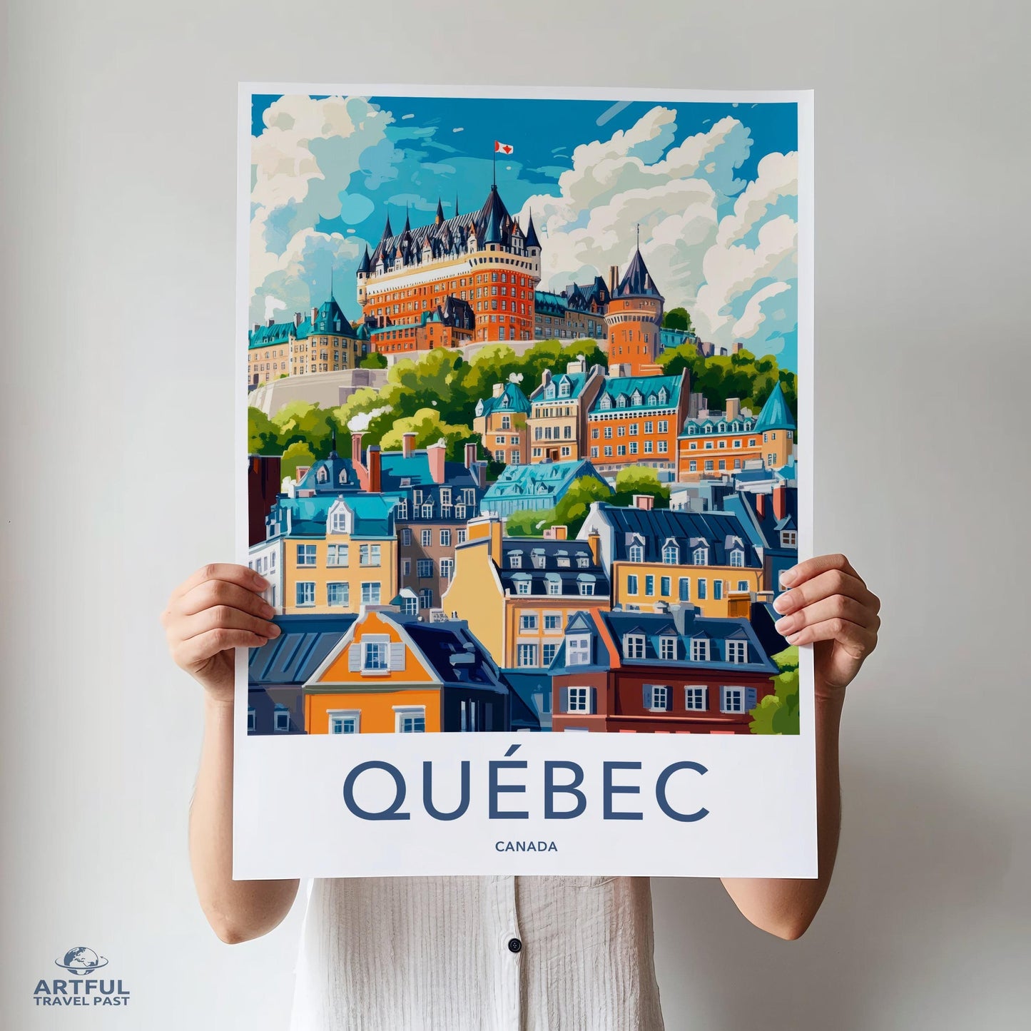 Quebec Poster - Canada Wall Art