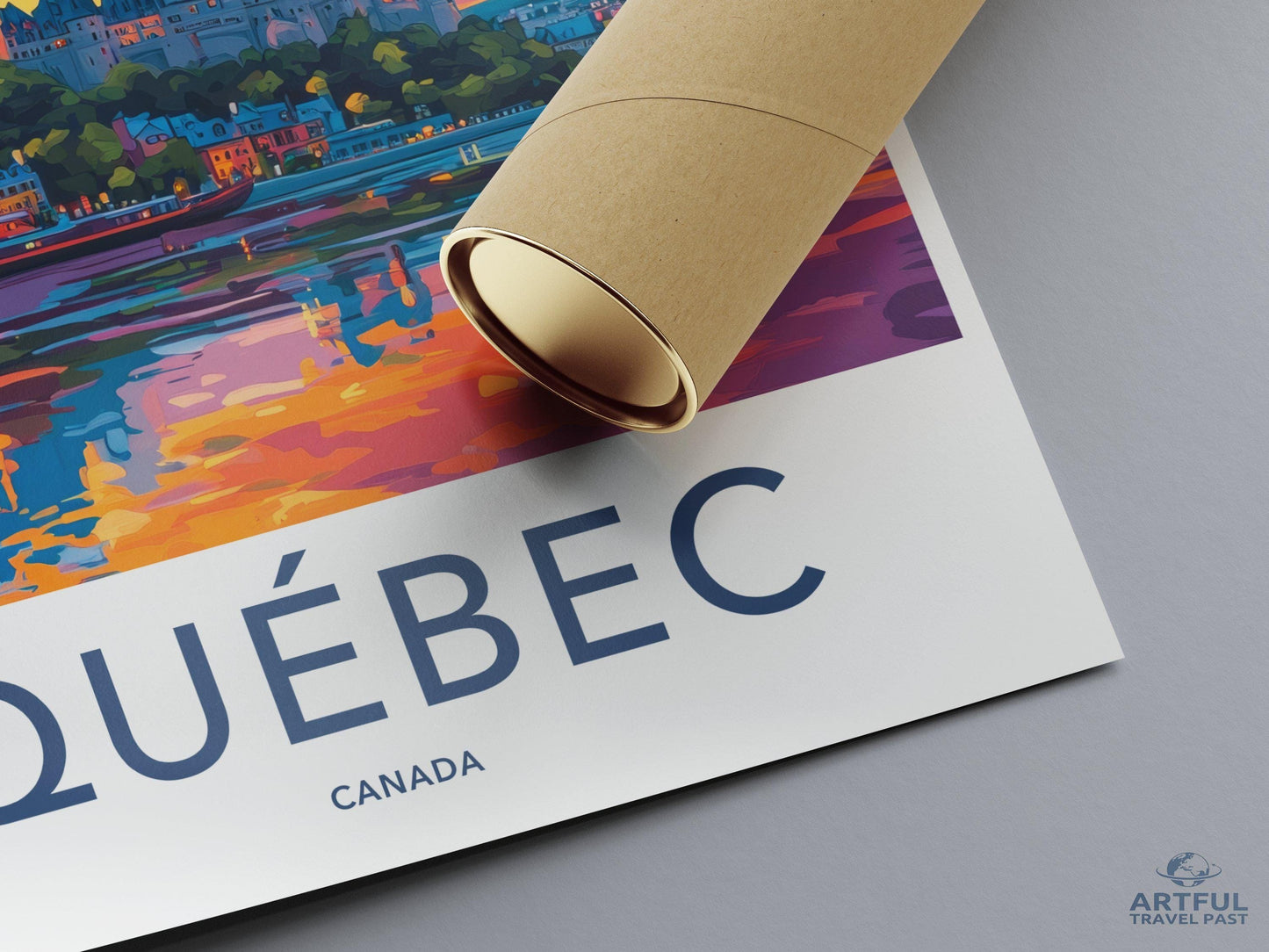 Quebec Poster - Canada Wall Art