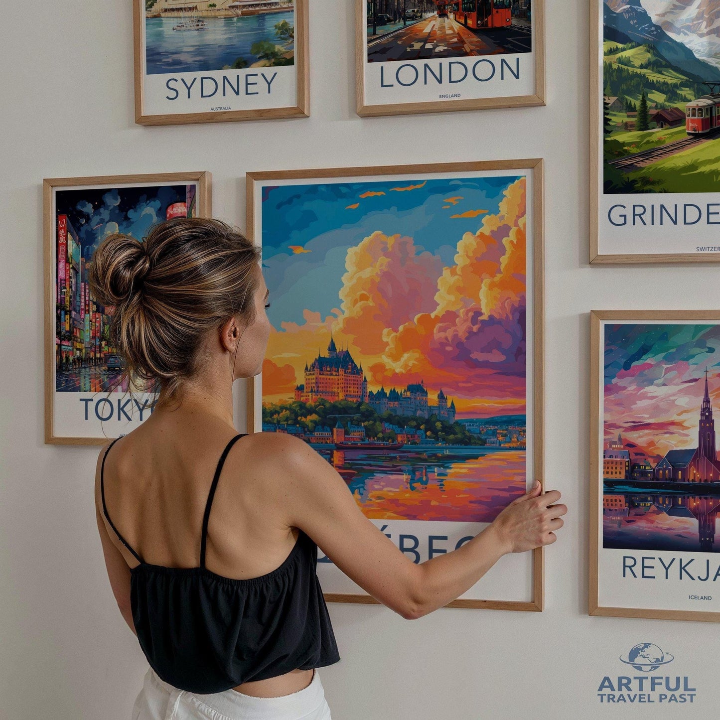 Quebec Poster - Canada Wall Art