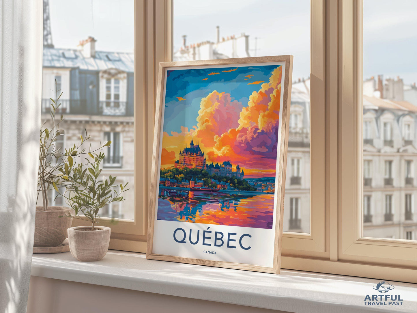 Quebec Poster - Canada Wall Art