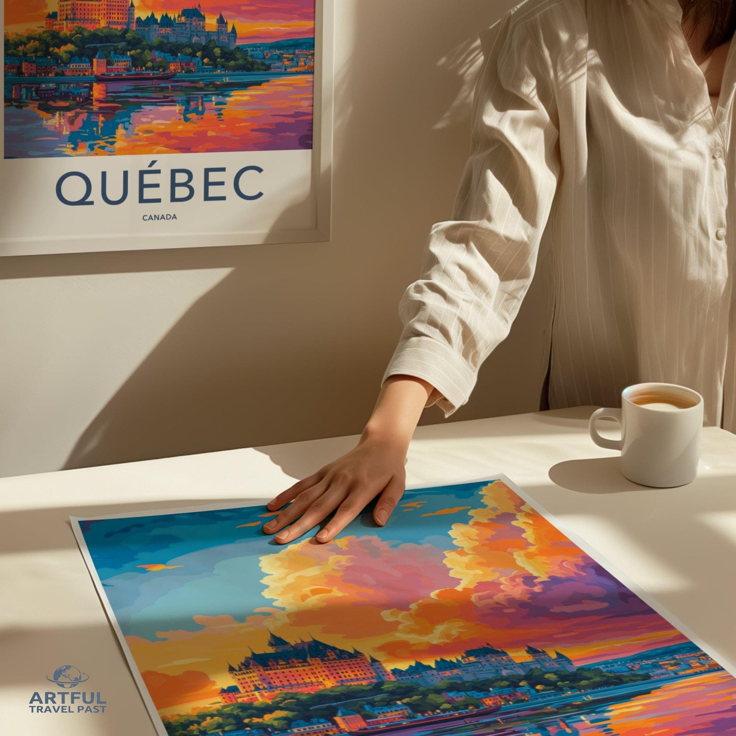 Quebec Poster - Canada Wall Art