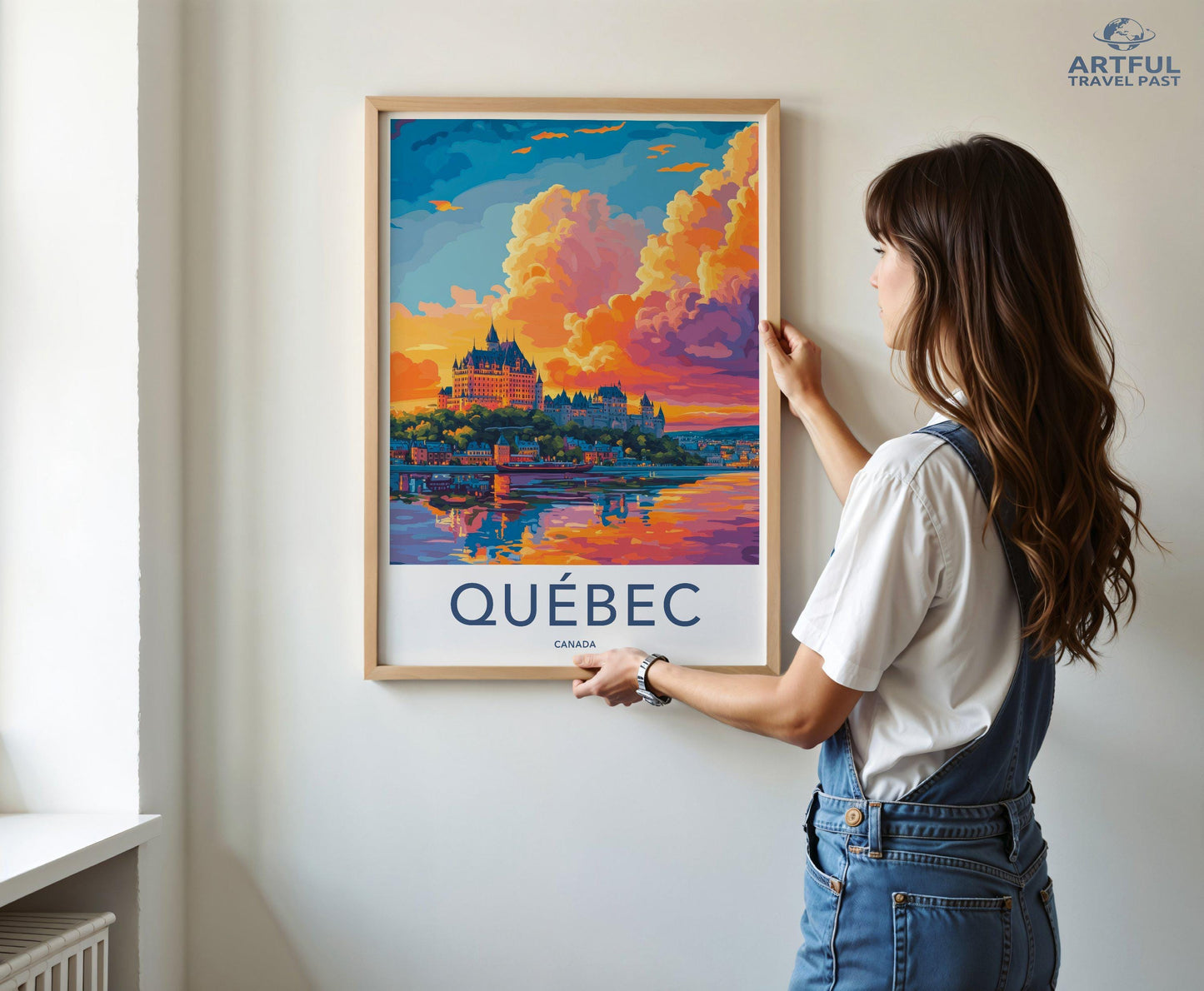 Quebec Poster - Canada Wall Art