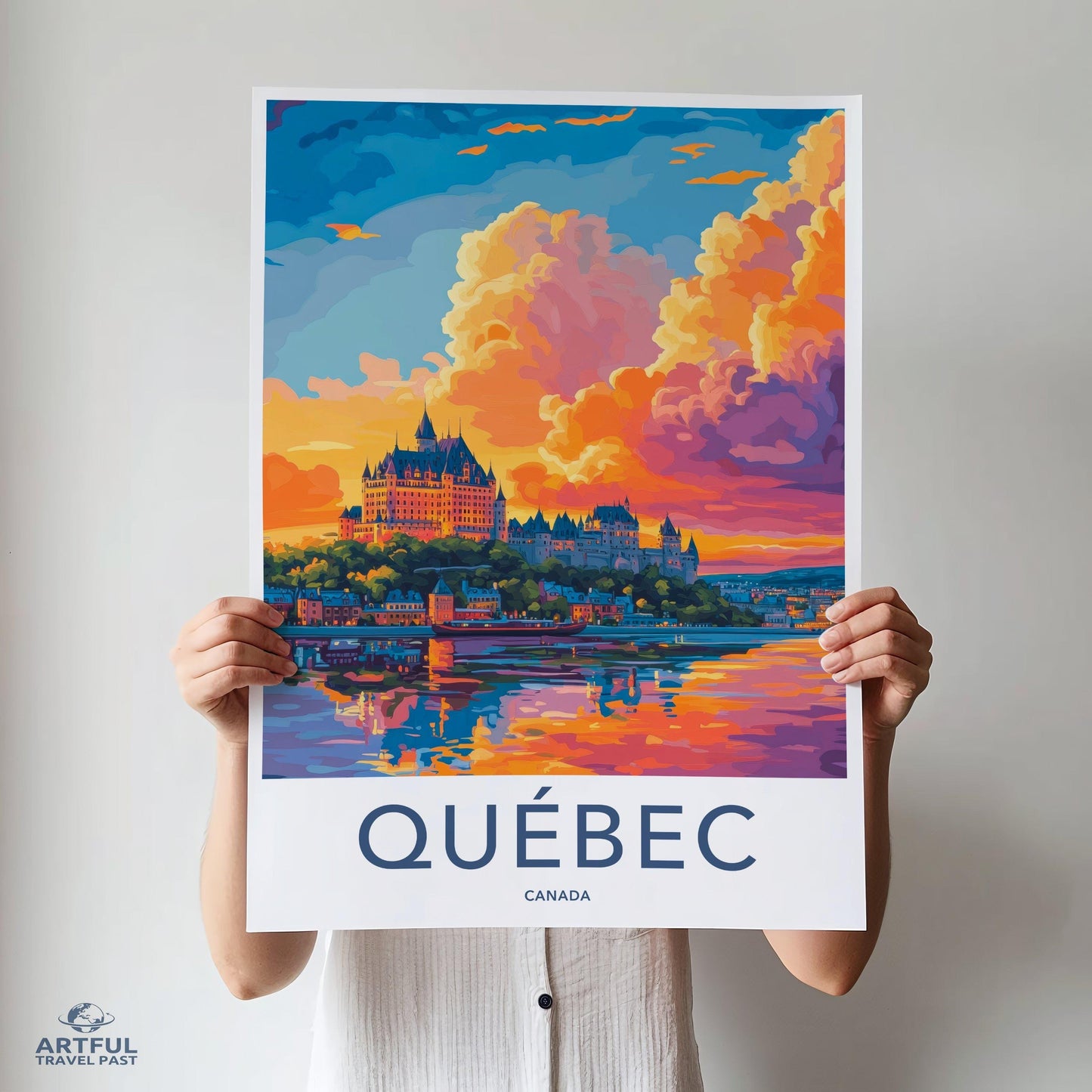 Quebec Poster - Canada Wall Art