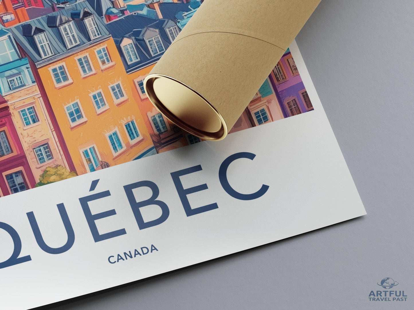 Quebec Poster - Canada Wall Art
