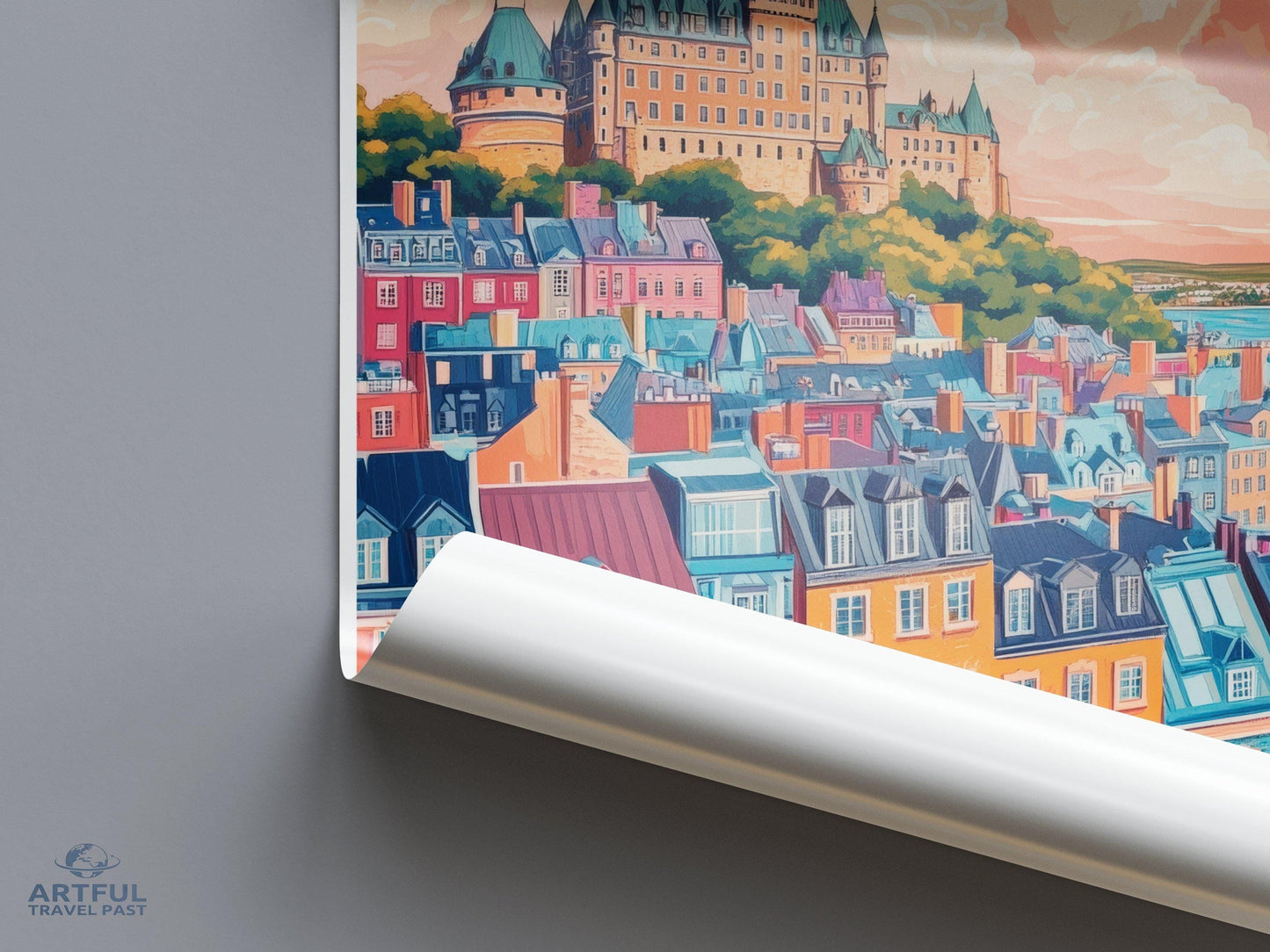 Quebec Poster - Canada Wall Art