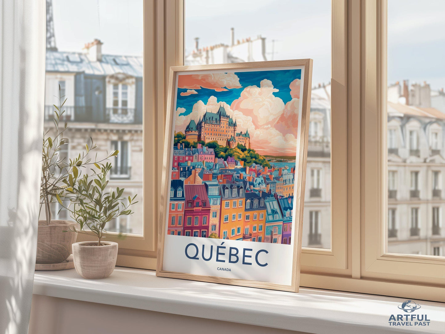 Quebec Poster - Canada Wall Art