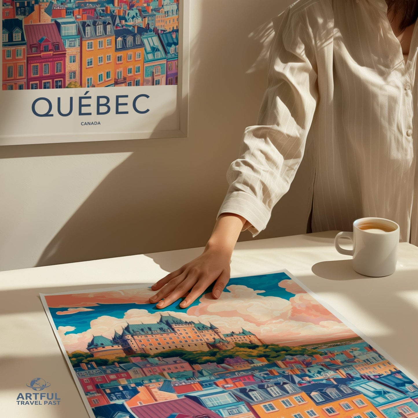 Quebec Poster - Canada Wall Art