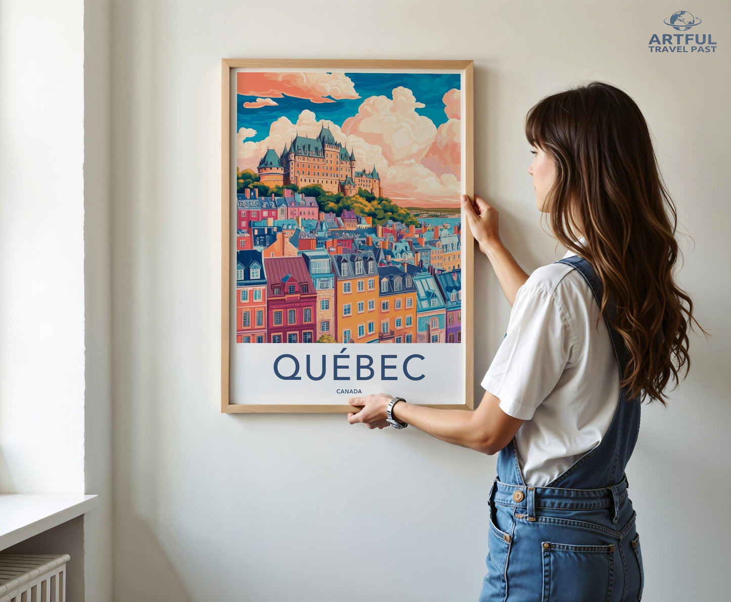 Quebec Poster - Canada Wall Art