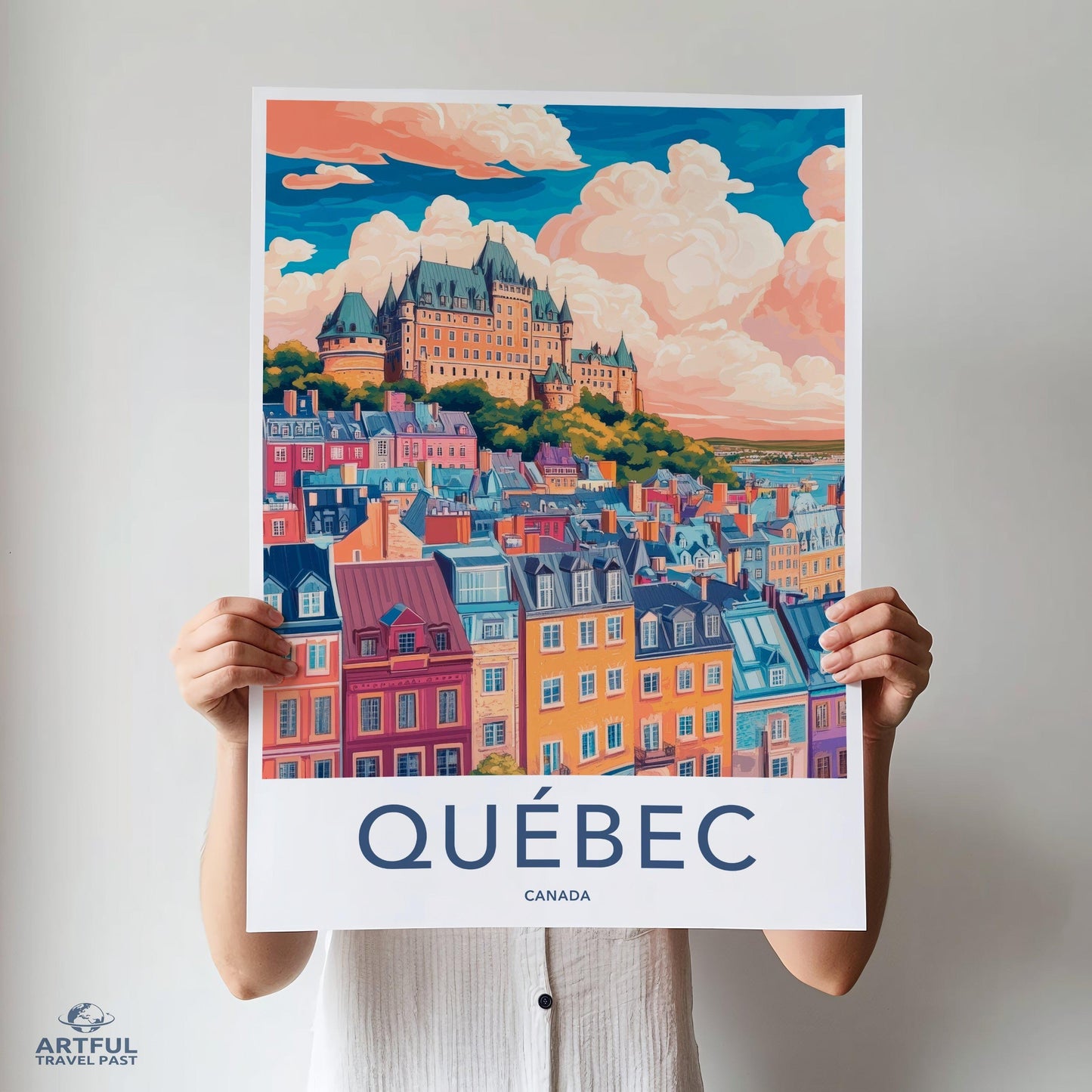 Quebec Poster - Canada Wall Art