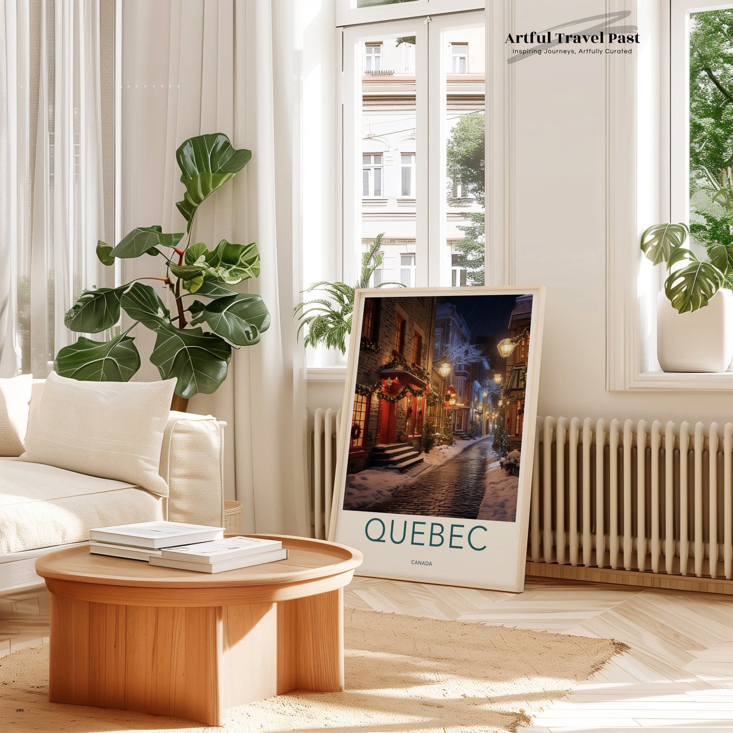 Quebec Poster - Canada Wall Art