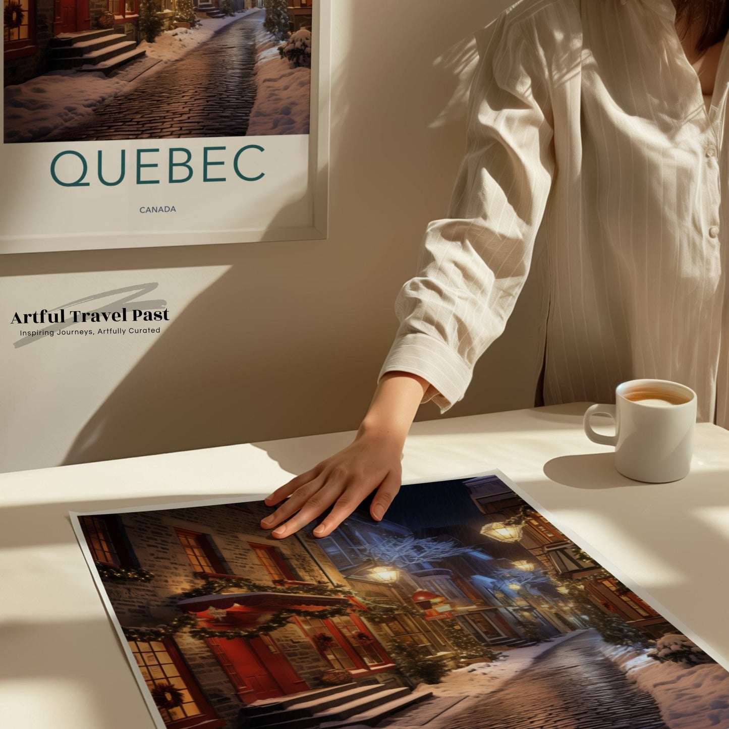 Quebec Poster - Canada Wall Art