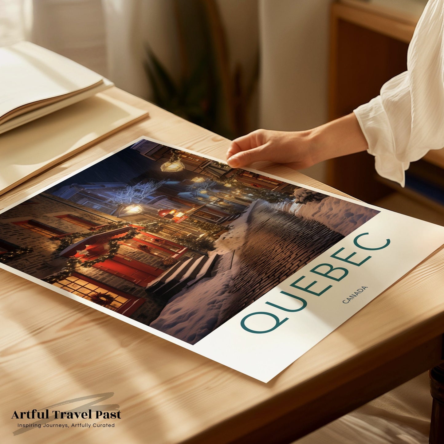 Quebec Poster - Canada Wall Art