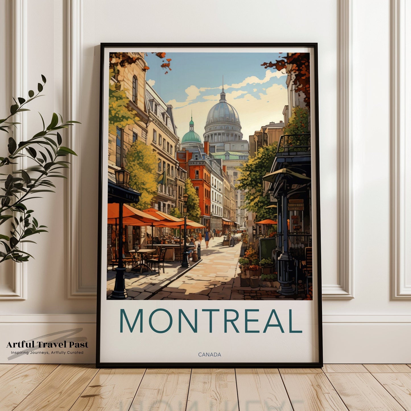 Quebec Poster - Canada Wall Art