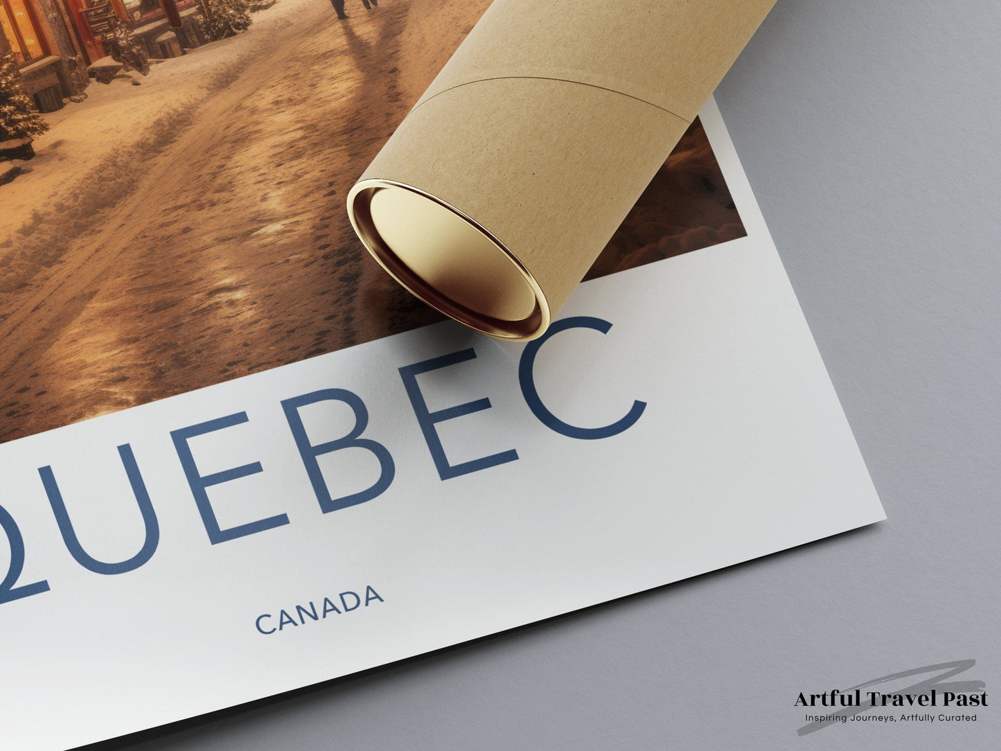 Quebec Poster | Canada Wall Art | North America Decor