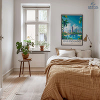 Queensland Poster - Australia Wall Art
