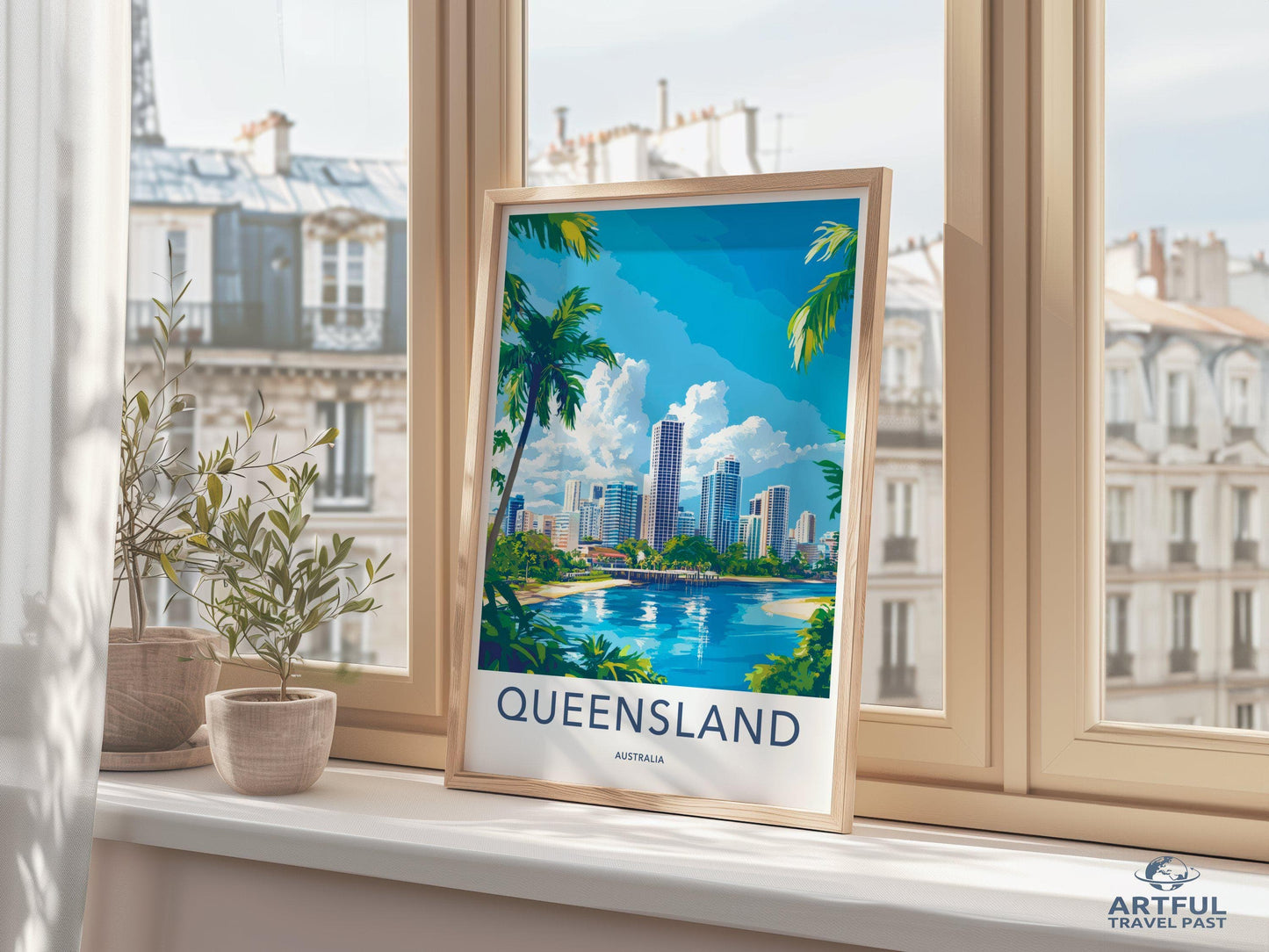Queensland Poster - Australia Wall Art