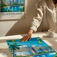 Queensland Poster - Australia Wall Art