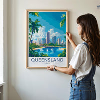 Queensland Poster - Australia Wall Art