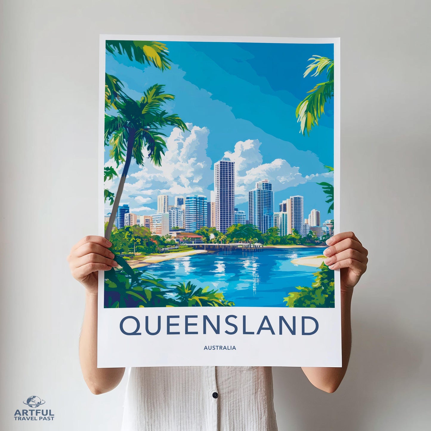 Queensland Poster - Australia Wall Art