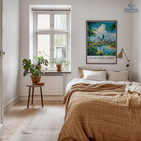 Queensland Poster - Australia Wall Art