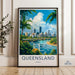 Queensland Poster - Australia Wall Art