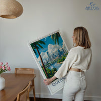 Queensland Poster - Australia Wall Art