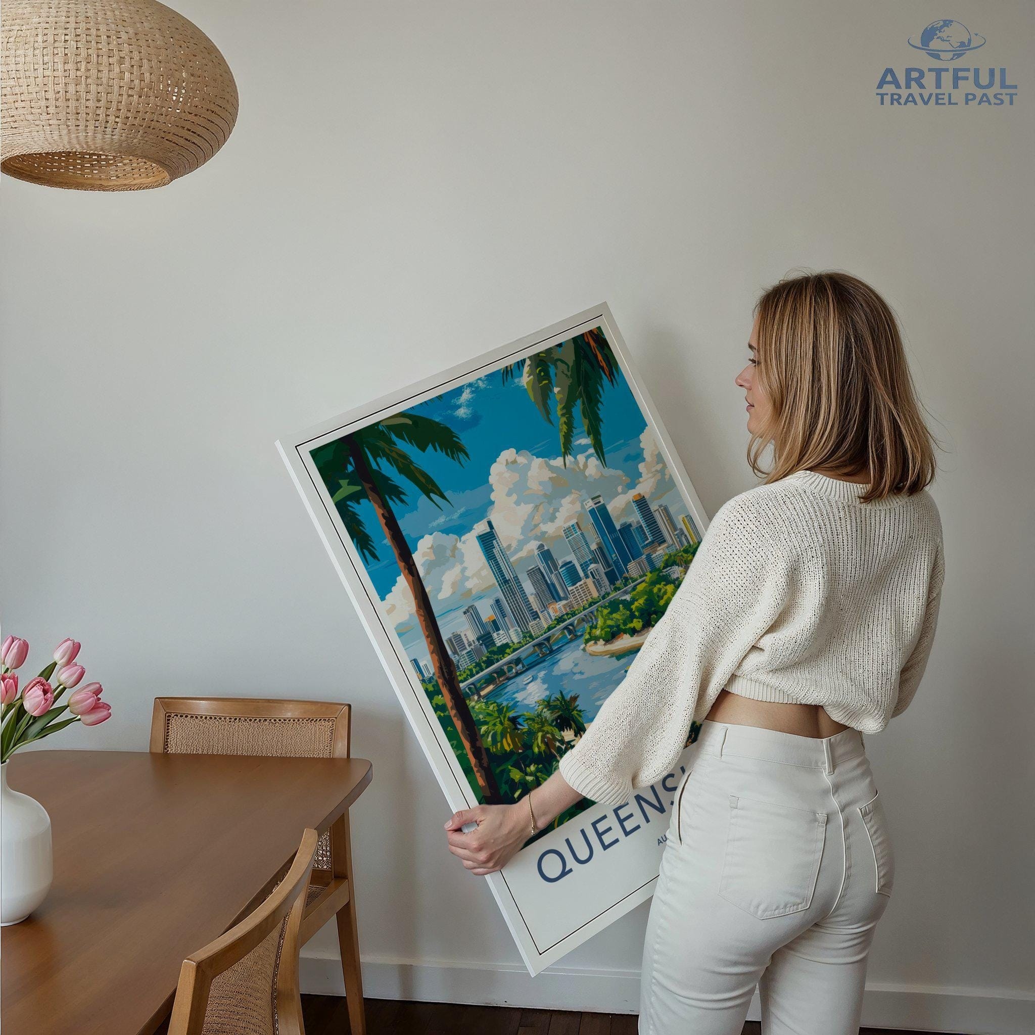 Queensland Poster - Australia Wall Art