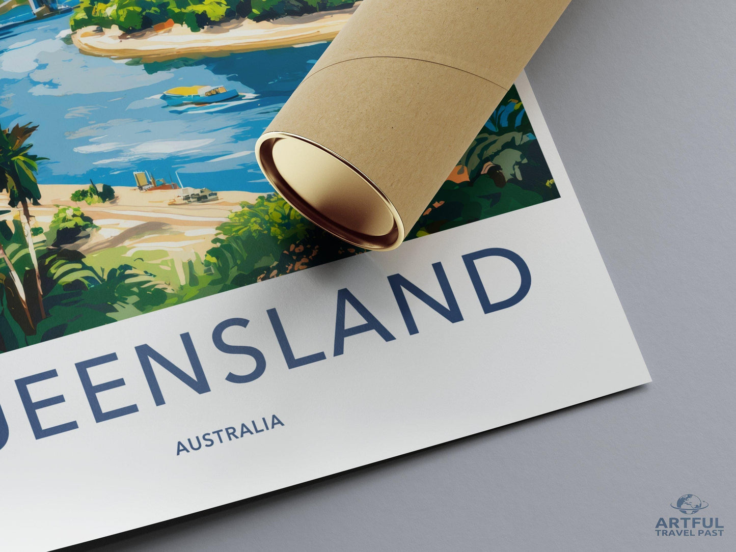 Queensland Poster - Australia Wall Art