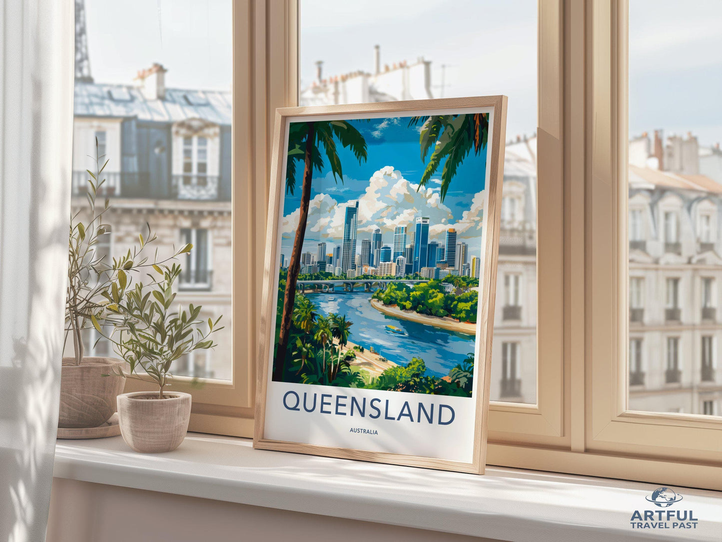 Queensland Poster - Australia Wall Art