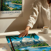 Queensland Poster - Australia Wall Art