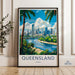 Queensland Poster - Australia Wall Art
