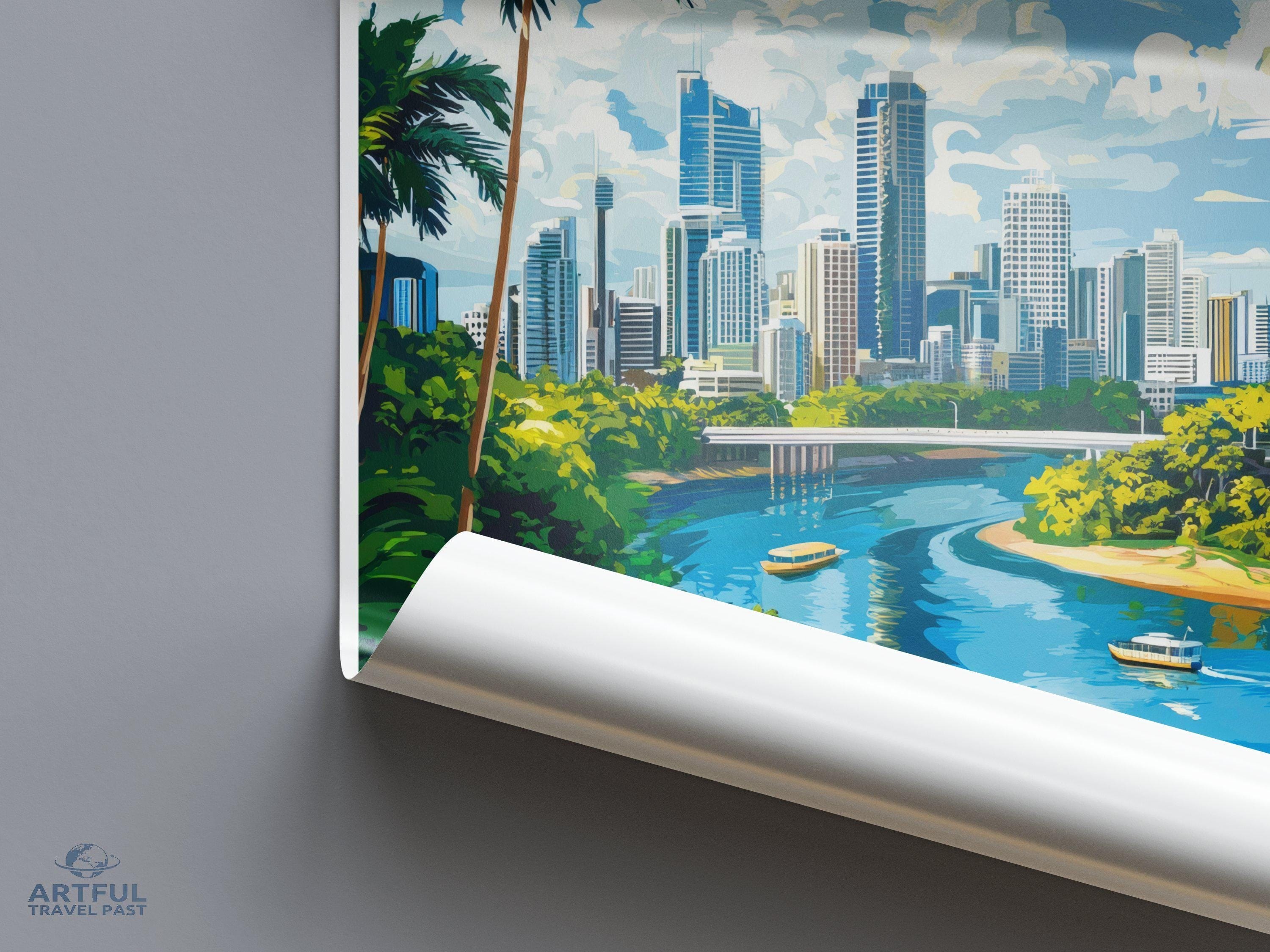 Queensland Poster - Australia Wall Art