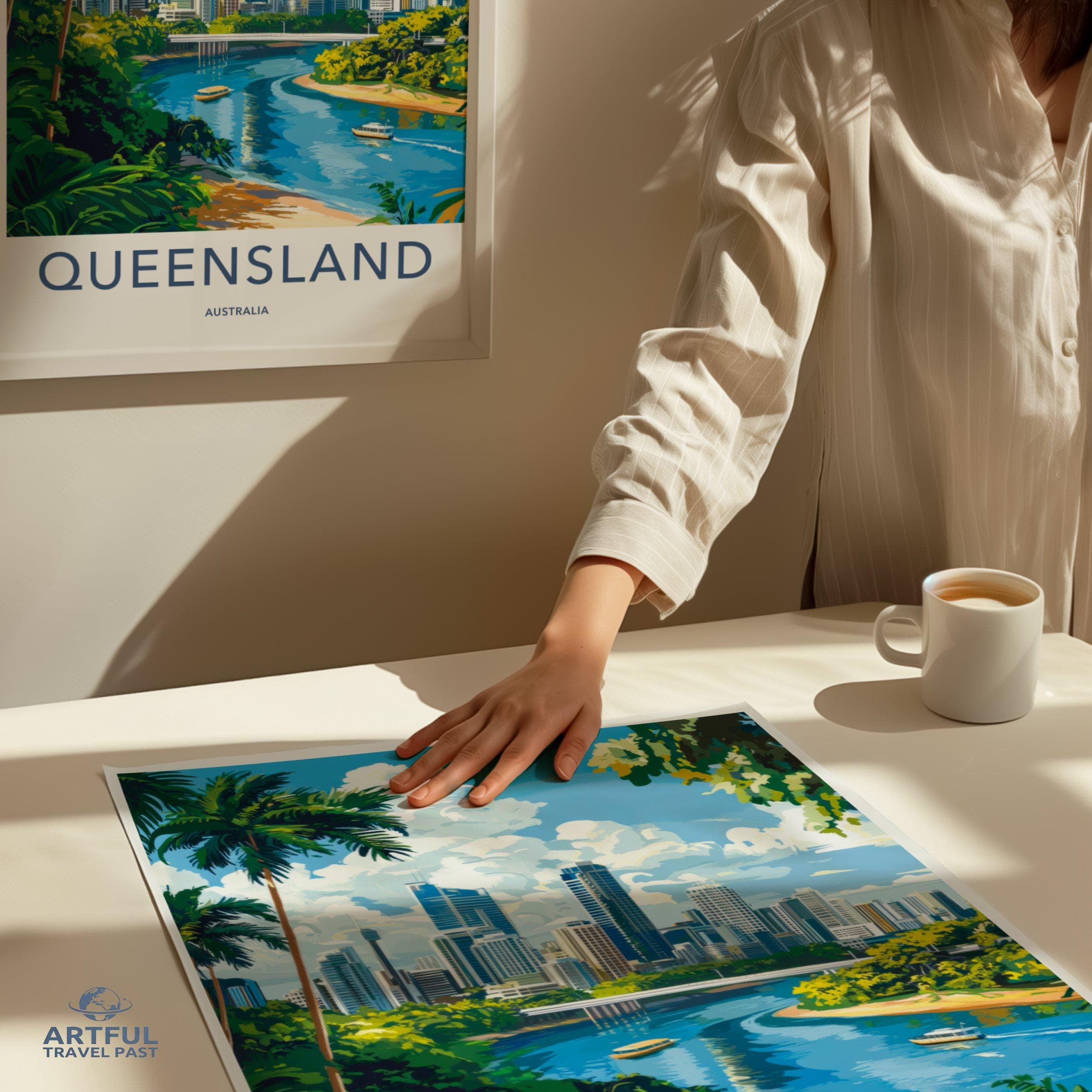 Queensland Poster - Australia Wall Art