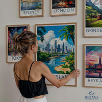 Queensland Poster - Australia Wall Art