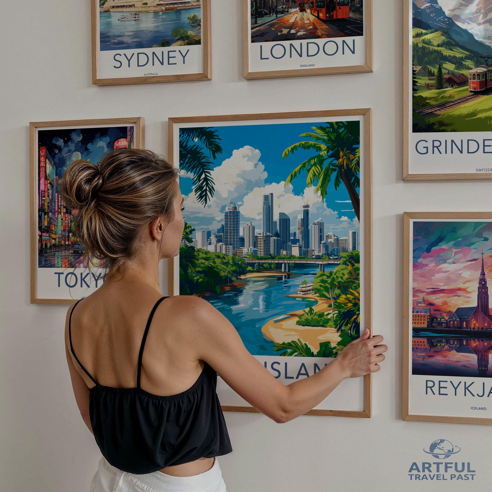 Queensland Poster - Australia Wall Art