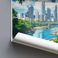 Queensland Poster - Australia Wall Art