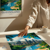 Queensland Poster - Australia Wall Art