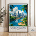 Queensland Poster - Australia Wall Art