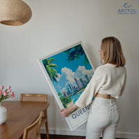 Queensland Poster - Australia Wall Art