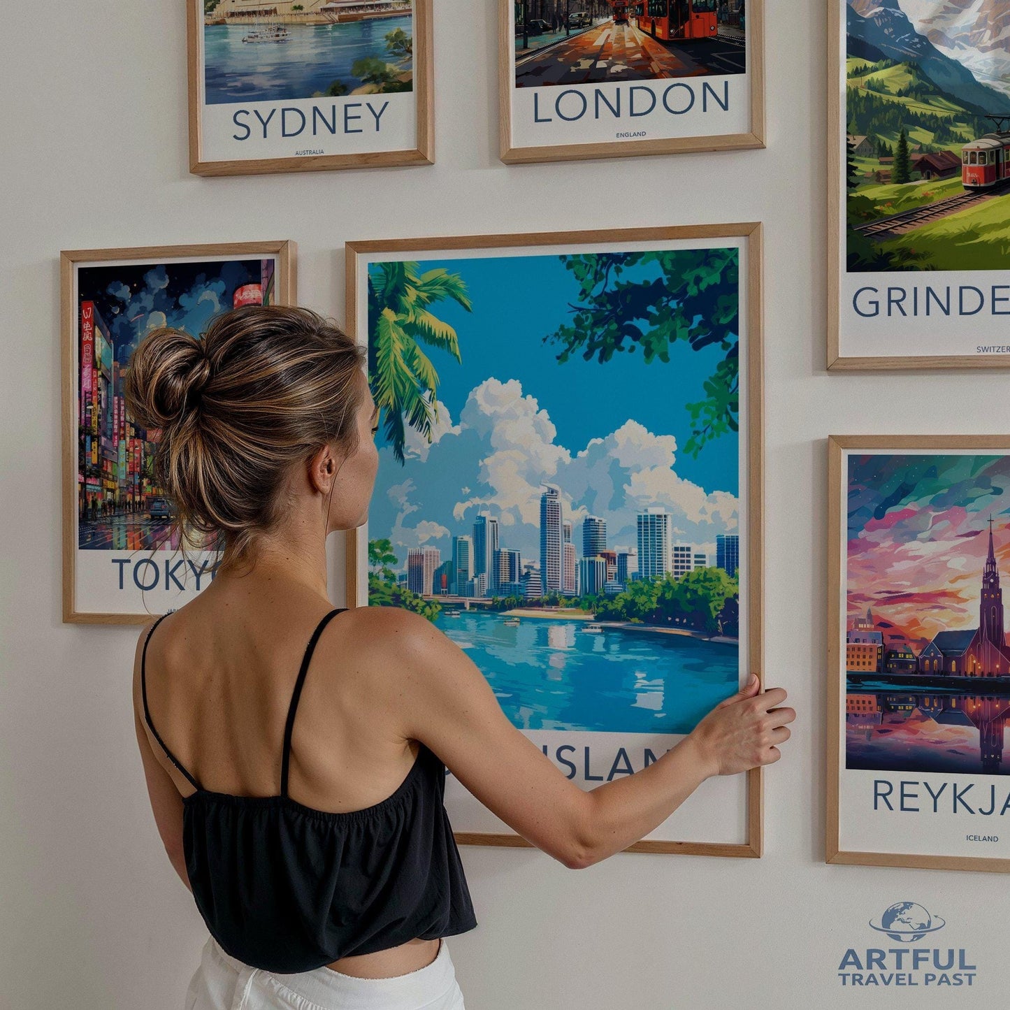 Queensland Poster | Australia Wall Art | Australia Decor