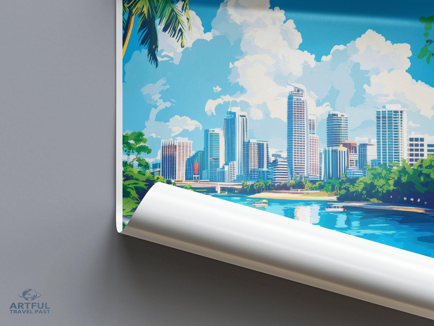 Queensland Poster | Australia Wall Art | Australia Decor